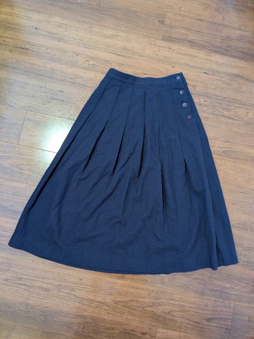 Vintage L.L. Bean Wool Blend Skirt